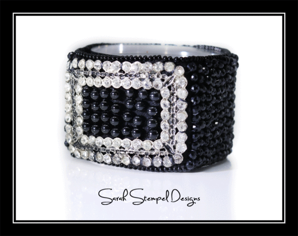 Black Diamante Bracelet